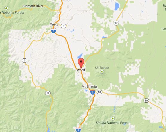 Weed California, Google Maps, Forest Fire, Town Destroyed, Mount Shasta