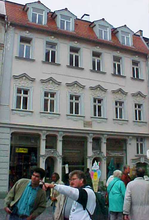 Carl Zeiss Boyhood Home, Weimar Germany, Carl Zeiss