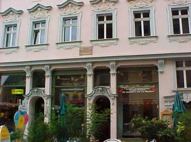 Weimar Germany, Carl Zeiss Home, Ice Cream Shop