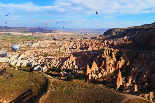 Cappadocia, Balloon Flights, Ariel Views of Cappadocia, Rock Formations
