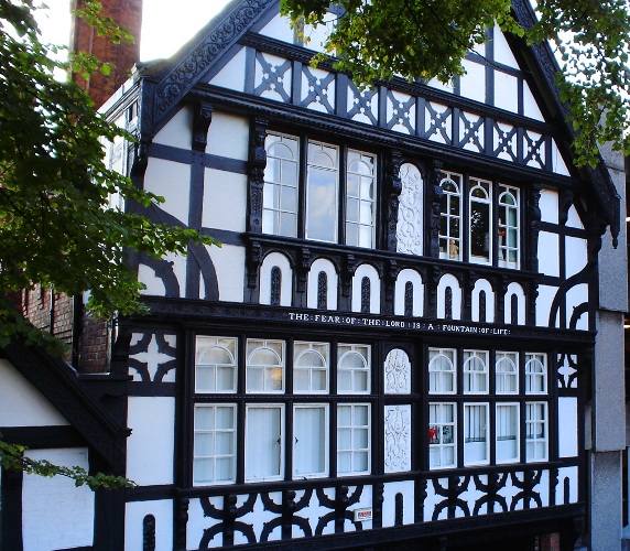 Half Timbered House, Chester, England, Residence