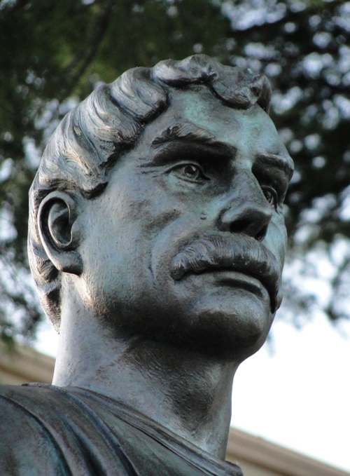 Firefighter Statue, Tracy, California, Lawrence Noble