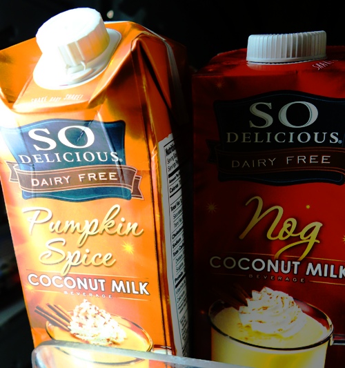 Coconut Milk, Pumpkin Spice Milk, Nog Coconut Milk, Seasonal Flavors