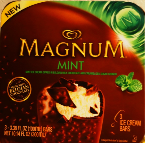 Magnum Ice Cream Bars, Mint Flavored Ice Cream, Magnum, Novelties