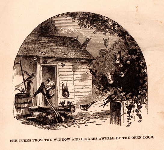 Poem Book, Eugene J. Hall, Illustrations, Farm Scene