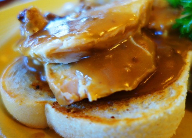 Open Faced Turkey Sandwich, Thanksgiving, Red Tractor Cafe, Comfort Food