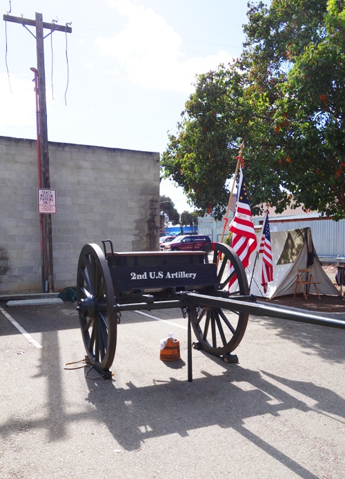 Ammunition Cart, Civil War, Re-enactors, Tracy Historical Museum