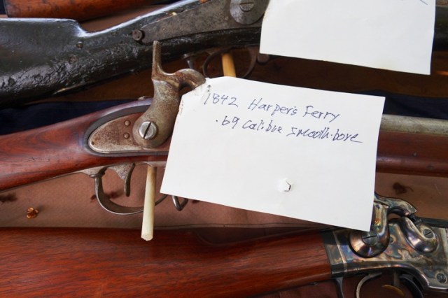 Civil War Gun, Harpers Ferry, 1842 Harpers Ferry, .69 Calibre Smooth Bore