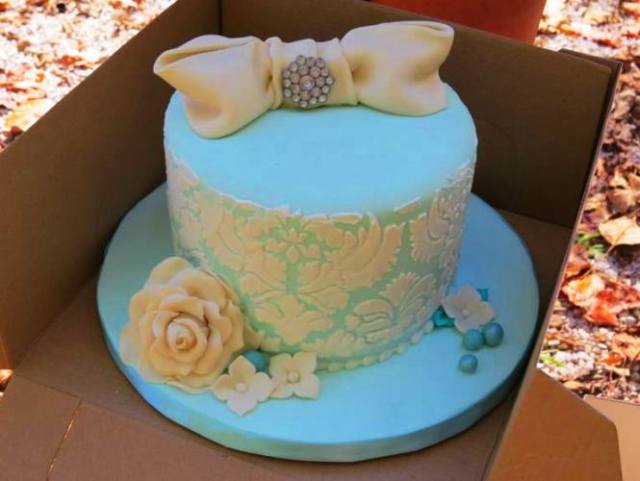 Wedding in the Wilderness, Wedding Cake, Small Wedding Cake, Richland Creek Wilderness