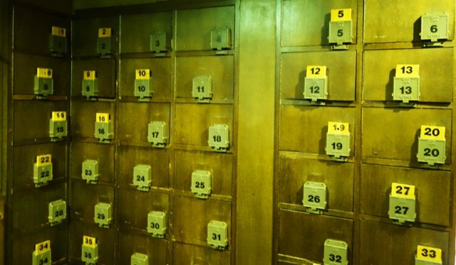 Shoe Lockers, Tokyo Japan, Wooden Keys, Storage Lockers