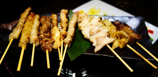 Skewers, Skewered Meat, Assorted Meats, Japanese Cuisine