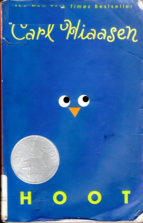 Hoot, Carl Hiaasen, Newbery Honor Book, Children's Literature, Owls, Burrowing Owl