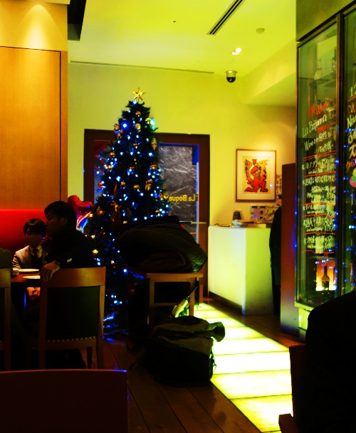 Tokyo Restaurant, Christmas Tree, Holiday Decorations, Japan