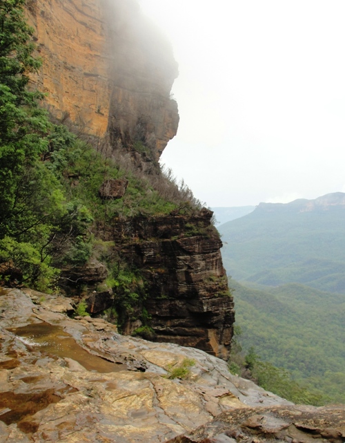 Cliff Wall, Blue Mountains, Katoomba, Australia, Scenic Wonders