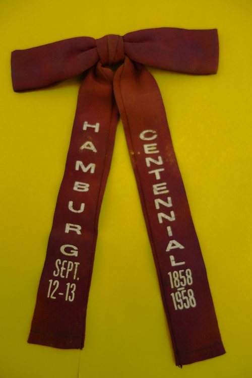 Hamburg Iowa, Centennial, 1858-1958, Celebration