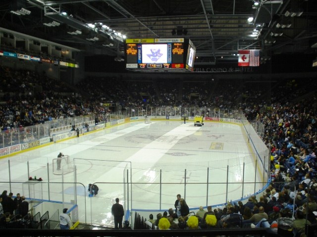 Zamboni, Cleaning Ice, Hockey, Stockton Arena, AHL, ECHL