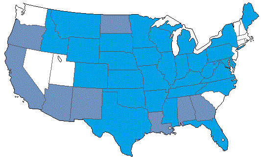 Amish Historic Communities, Amish States, Where Amish have lived, California Amish, Oregon Amish