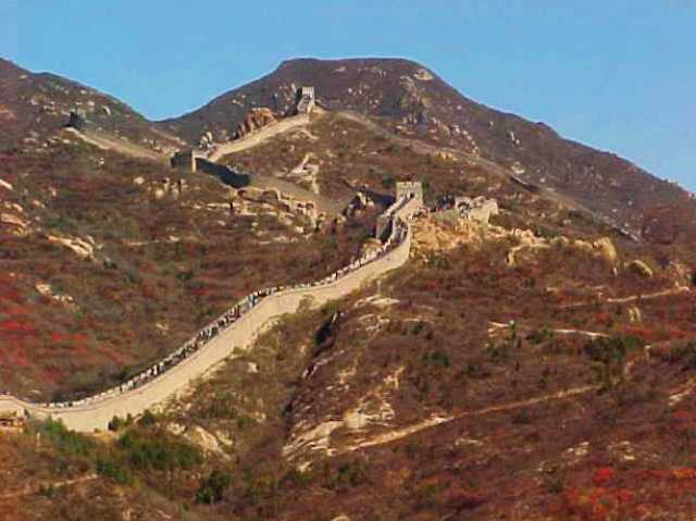 Badaling, Great Wall of China, Ming Dynasty Wall, Reconstructed Wall