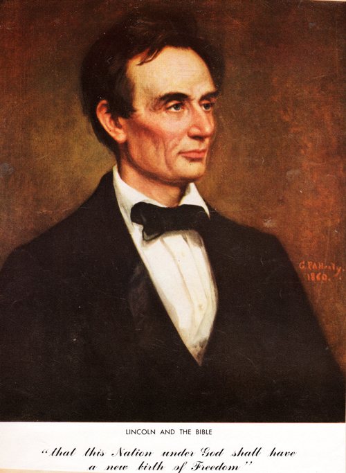 Lincoln and the Bible, Nation Under God, Lincoln's Birthday, President Lincoln