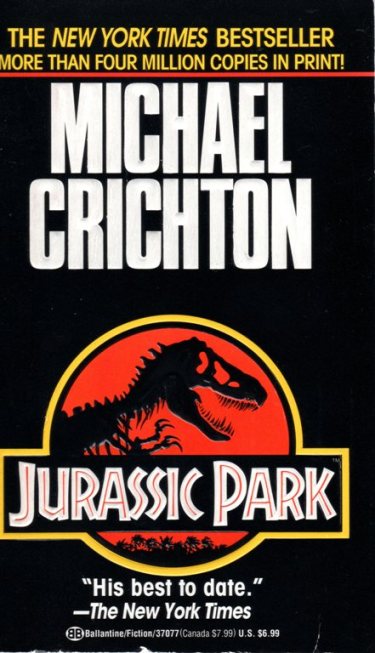 Jurassic Park, Michael Chrichton, The Lost World, Dinosaurs