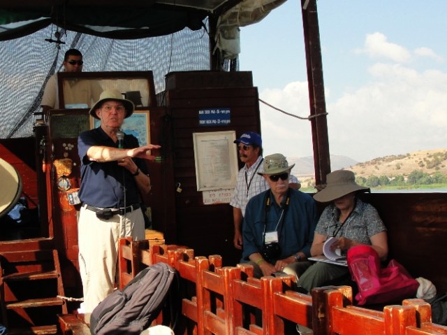 Boat on Sea of Galilee, Cruise on Sea of Galilee, Trip to Israel