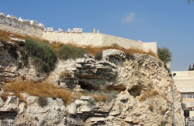 Place of the Skull, Golgotha, Gordon's Calvary, Nose Fell Off