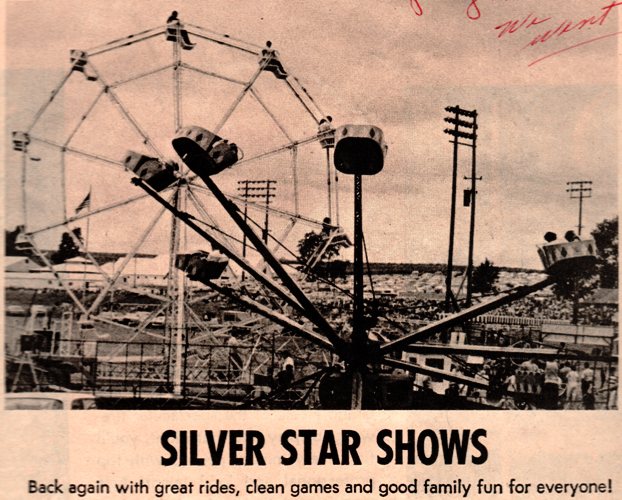 Carnival, Malvern Iowa, Silver Star Shows, 4th of July