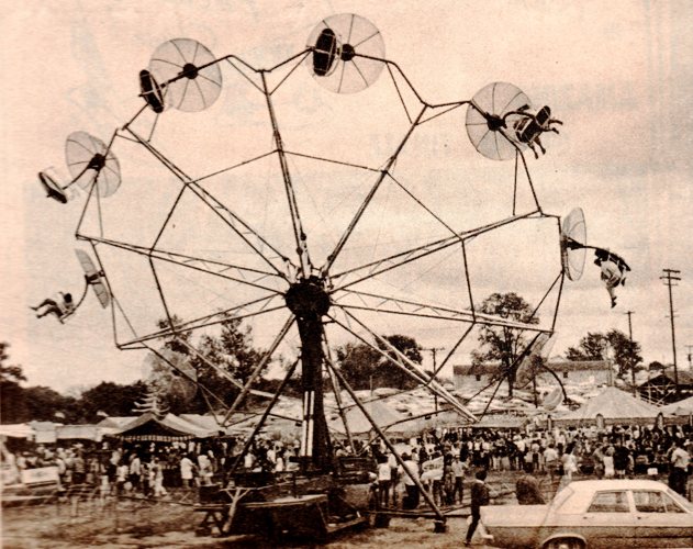Silver Star Shows, Malvern, Iowa, Carnival, 1970's