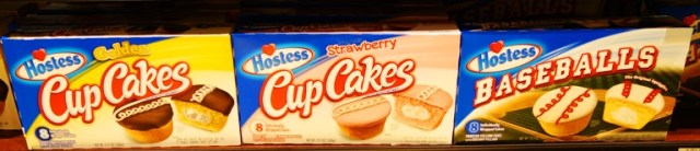 Strawberry Cupcakes, Golden Cupcakes, Baseballs, Snack Cakes, Hostess
