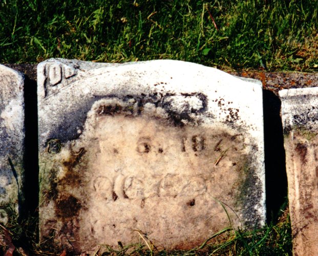 Orsamus Braman, Tombstone, Cemetery, Rome Wisconsin, Genealogy