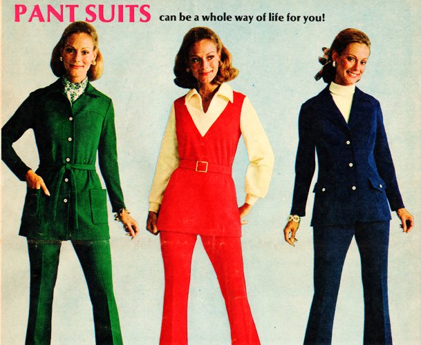 Pant Suits, Younkers, Walden Classics, Classic Ads