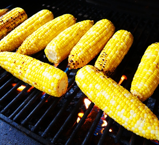 Grilled Corn, BBQ Corn, Birthday Feast