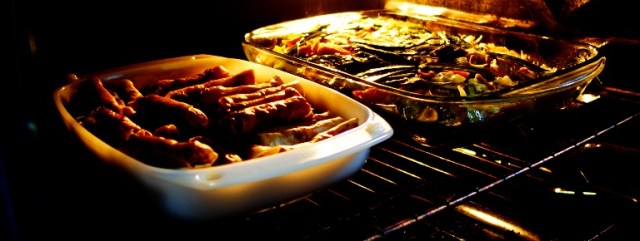 Filipino Food, Warming up Food, Oven, Lumpia