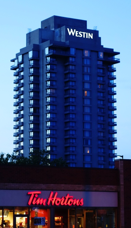 Westin Prince Hotel, Toronto, Canada, Tim Hortons, Breakfast