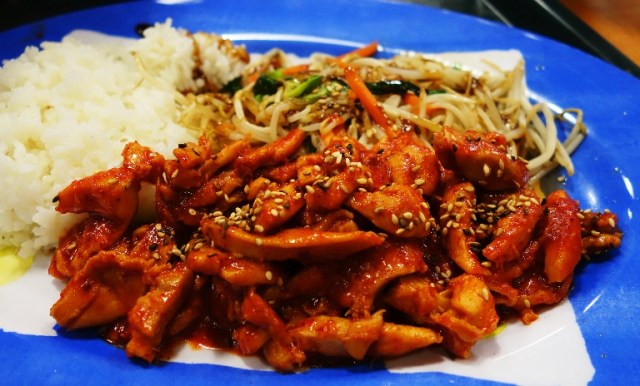 Korean Cuisine, Korean Food, Woodpecker, Spicy Chicken, Woodpecker Korean