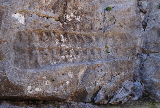 Yazalikaya, Turkey, Hattusha, Hittites, Rock Carving, 12 gods of the underworld