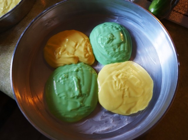 Colorful Cake, patchwork cake, Birthday Cake