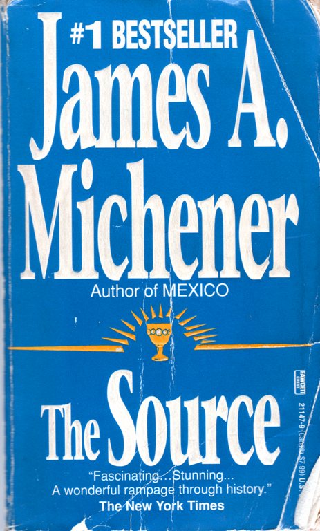 The Source, James A. Michener, Dig, Archaeology, Israel