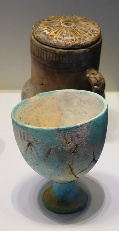 Egyptian Faience Vessels, Lachish, Pottery, Fosse Temple