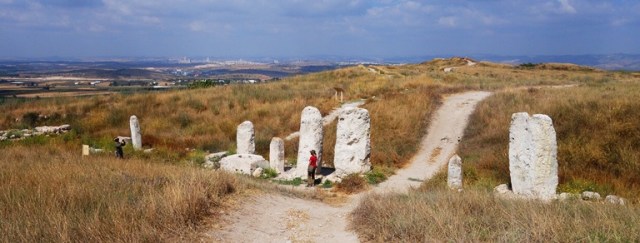 Gezer, Cultic Center, Standing Stones, Tel Gezer