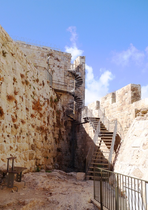 Ramparts Walk Entrance, Jerusalem, Walls of Old City