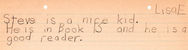 Good Feeling Book, Douma Grade School, Ottumwa, Iowa, Assignment, 2nd grade