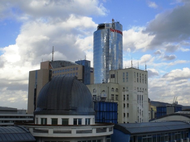 Jena, Germany, Skyline, Jenoptik, Intershop, Planetarium, German Skyline