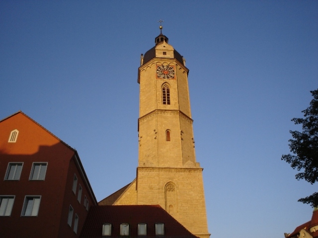 Stadtkirche, St. Michaels, Jena, Germany, Luther, Travel
