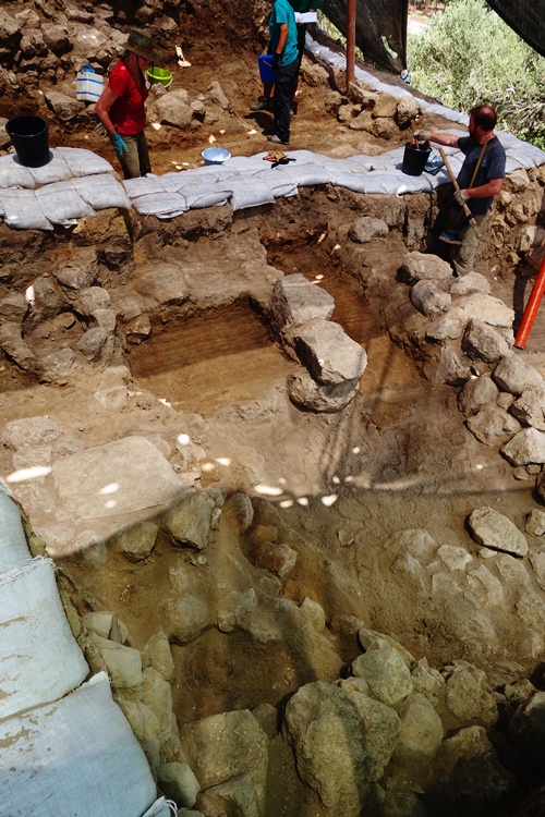 Dig at Lachish, Last day, Lachish, Archaeology, Square
