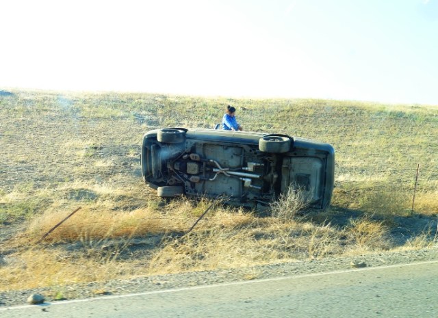 Wreck, Corrall Hollow Road, Tesla Road, Traffic