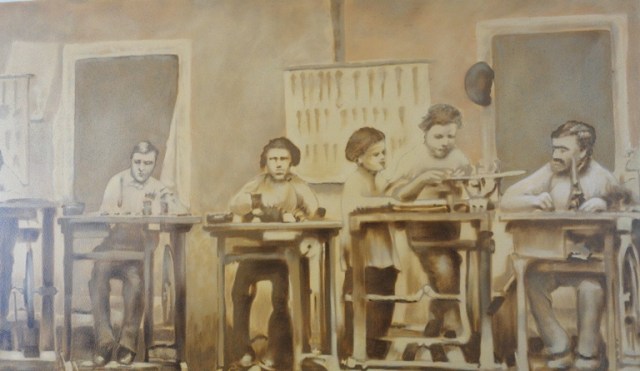 Carl Zeiss, First Workshop, Old Photograph, Wall Art