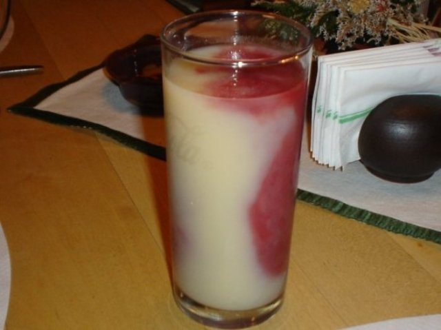 Bannana, Cherry, Kiba, Germany, Drink, Roter Hirsch