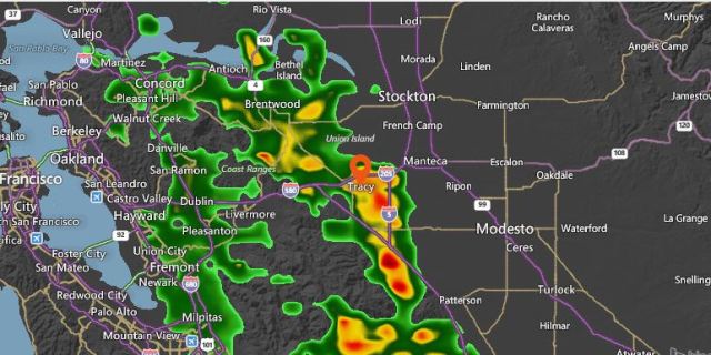Radar, California, Rain, Droght, Thunderstorms