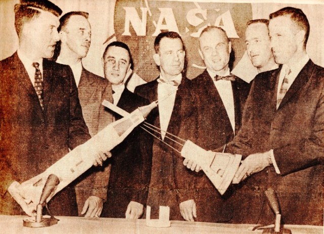 Mercury 7 Astronauts, NASA, First to Fly, Space
